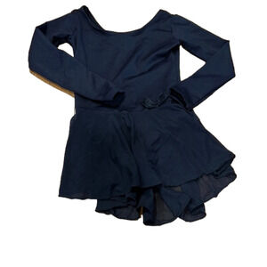 Elowel size 2-4 black dance leotard good condition